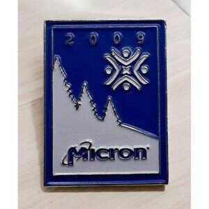 Micron 2009 Special Olympics Pin World Winter Games Idaho USA
